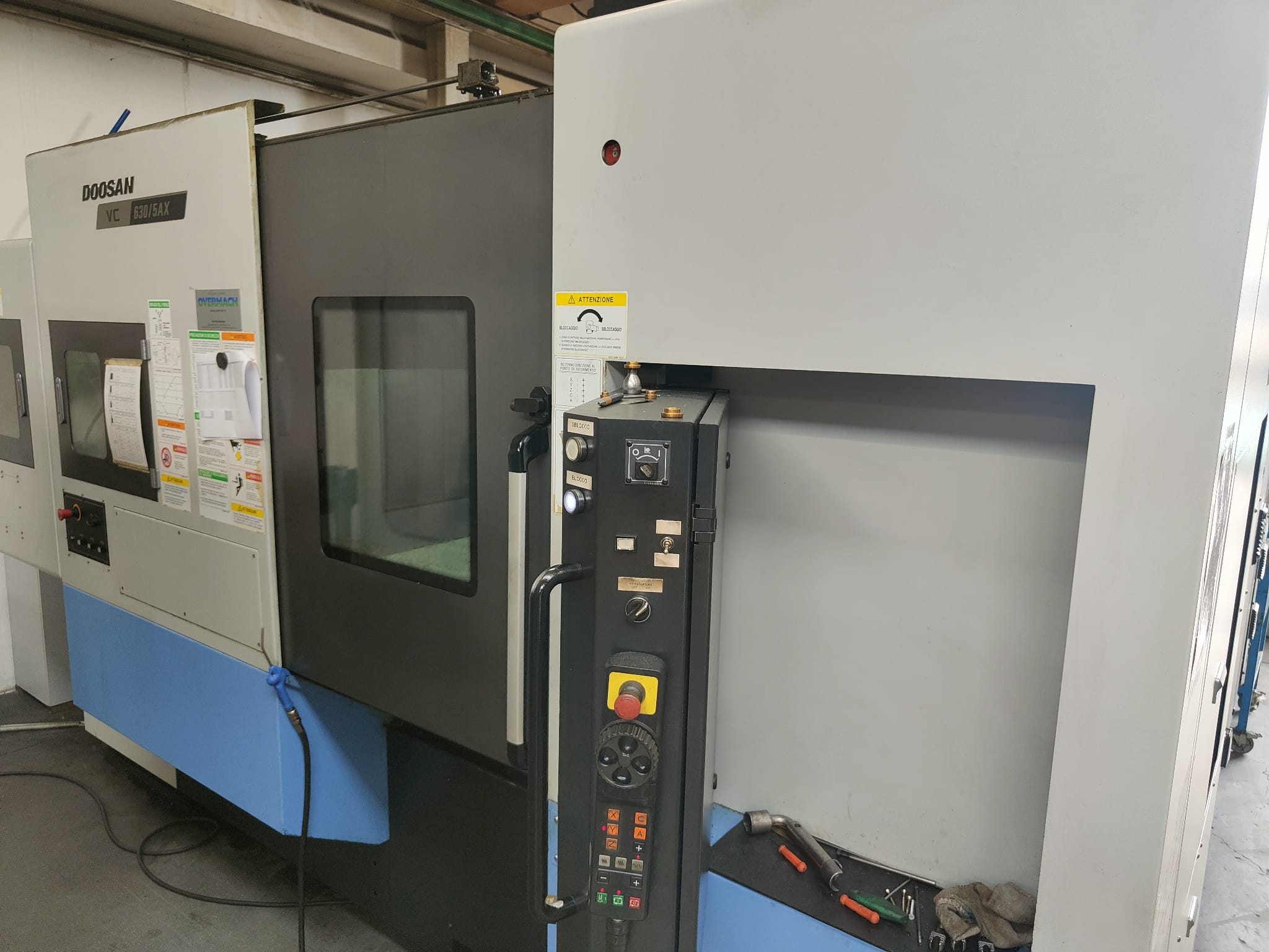 Vertical Machining Centres/CENTRO VERTICALE DOOSAN MOD. VC 630/5AX Cod.CV278-PS