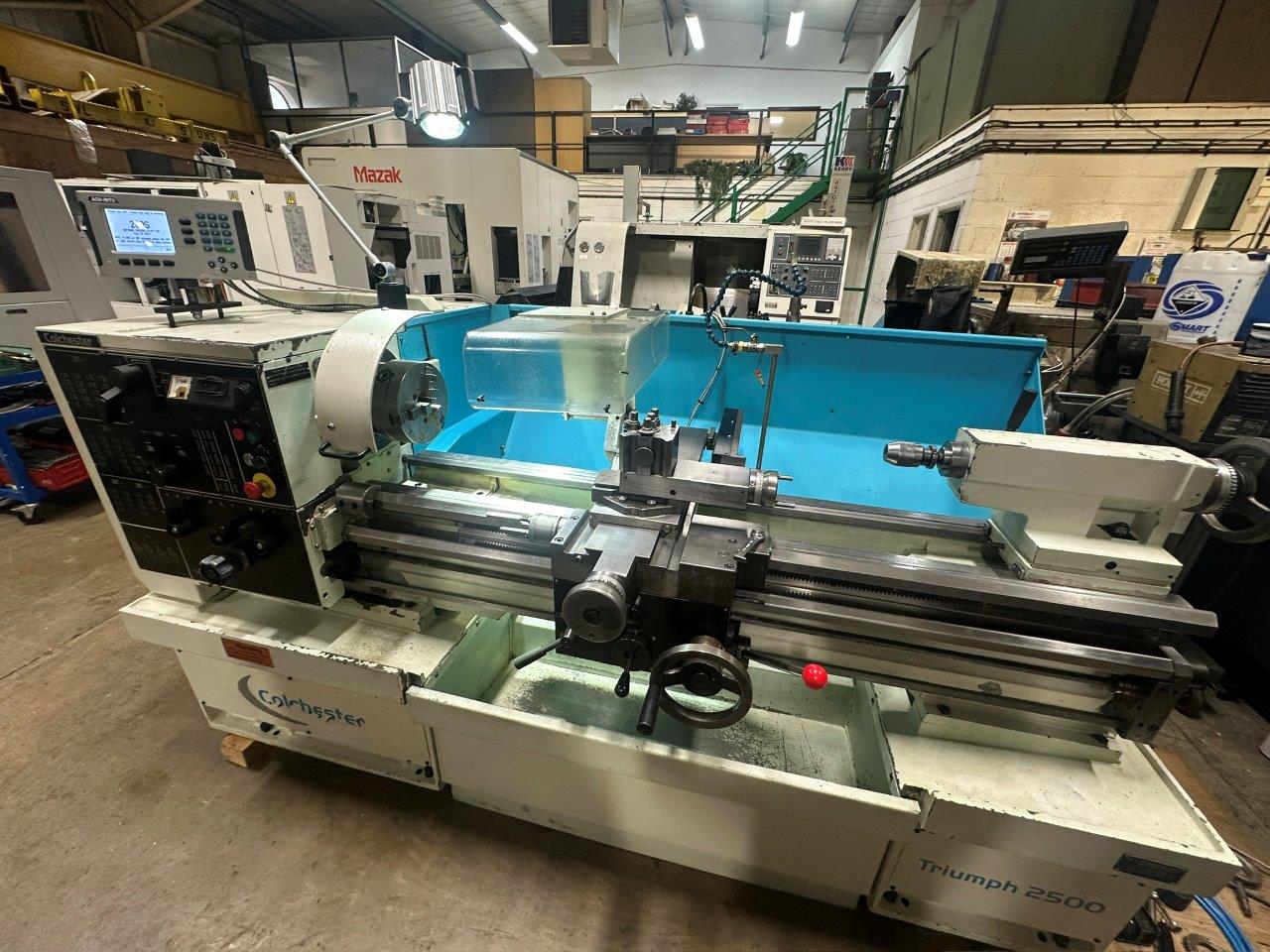Gap Bed Lathes/Used Colchester Triumph 2500VS x 1250mm Gap Bed Lathe (4801)