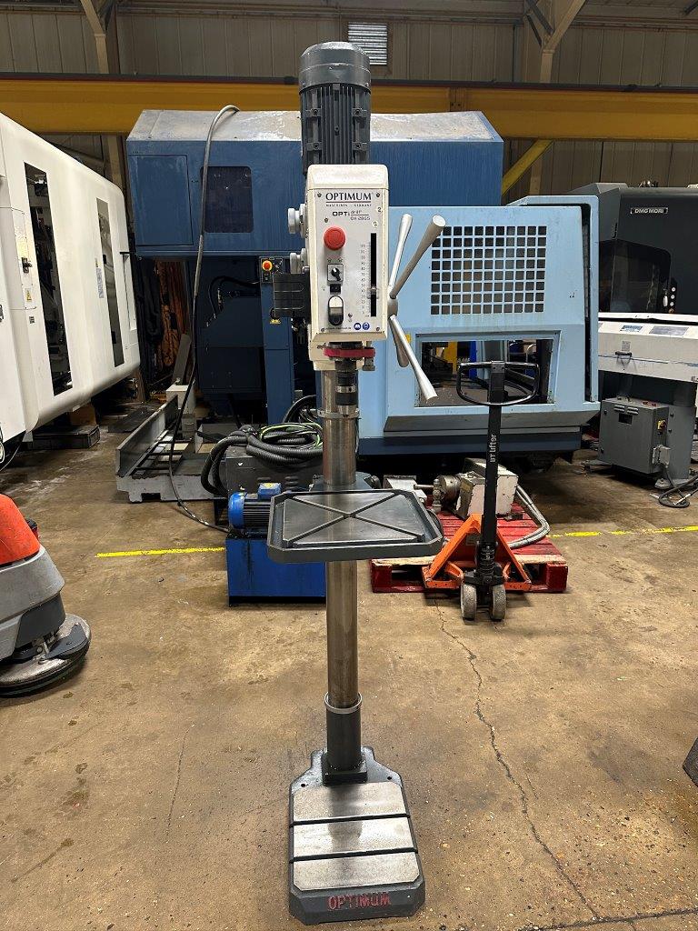 Pillar/Pedestal Drills/Used Optimum DH28GS Pillar Drill (4898)