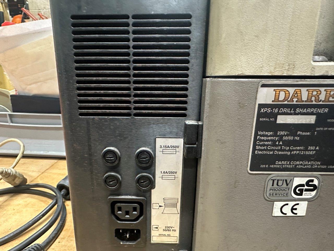 Drill Sharpeners/Used Darex XPS-16 CNC Drill Sharpener (4923)