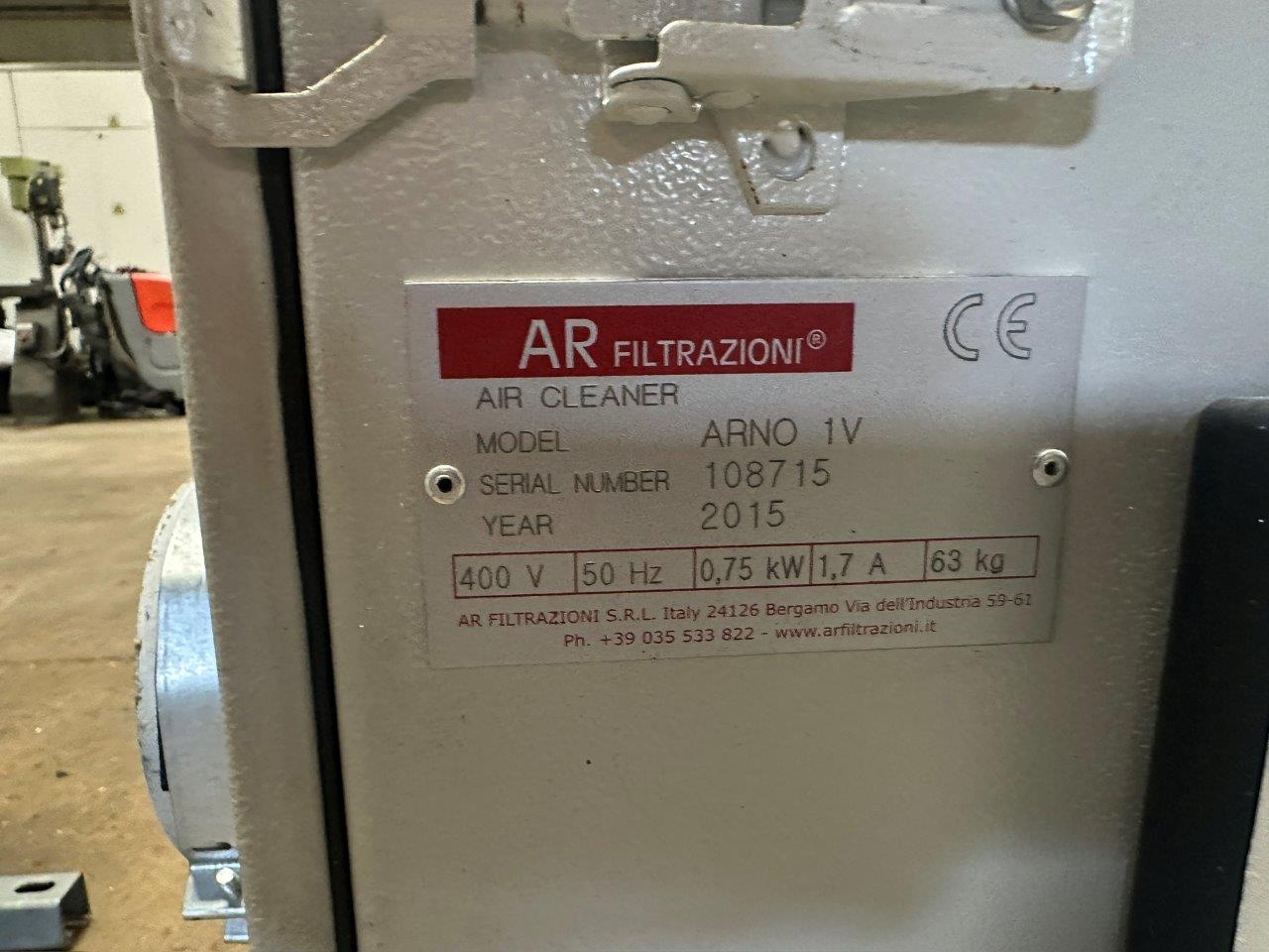 Fume Extraction/Used Oil/Mist Filtration Unit, AR Filtrazioni (4921)