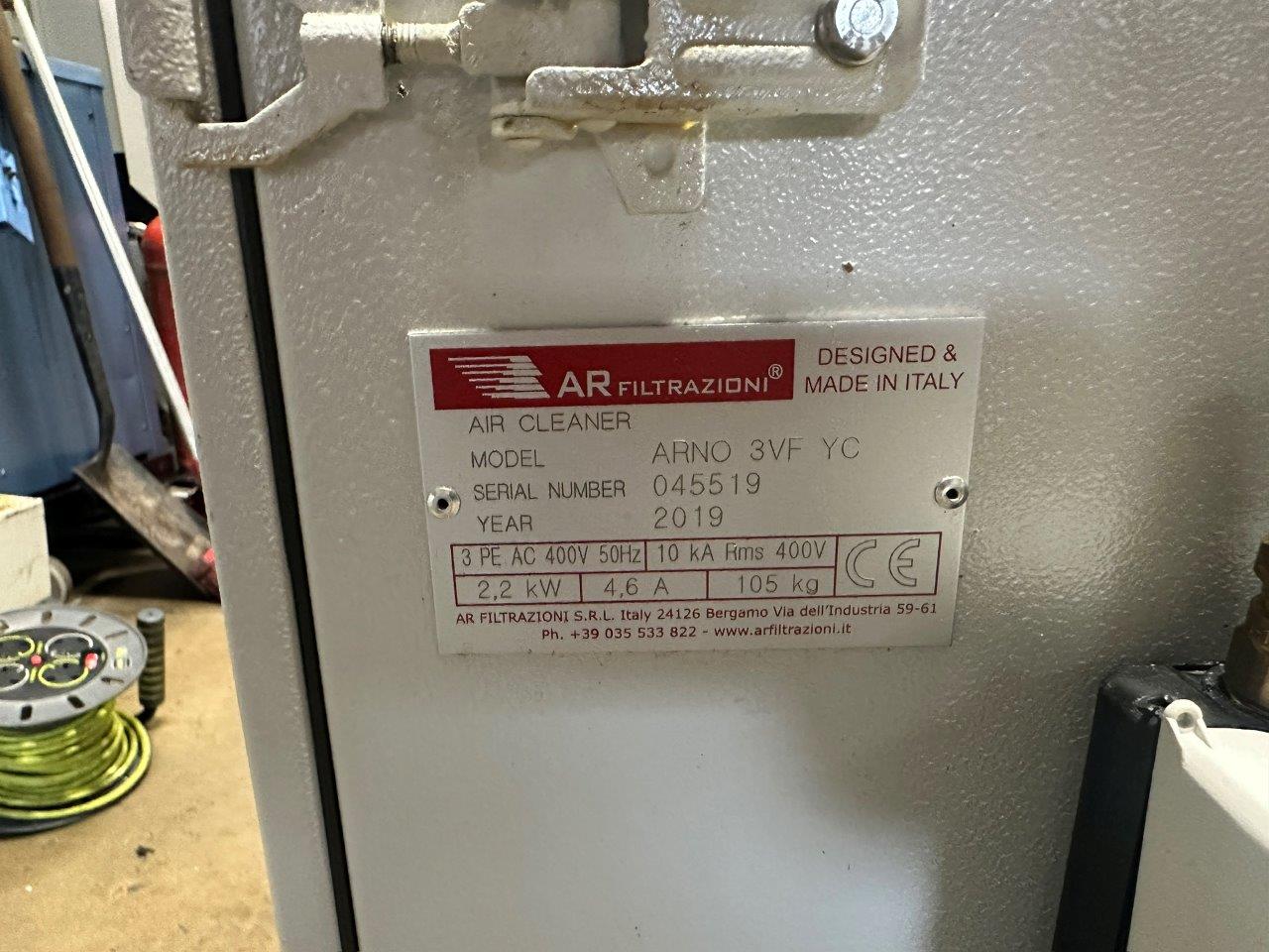 Fume Extraction/Used Oil/Mist Filtration Unit, AR Filtrazioni (4922)