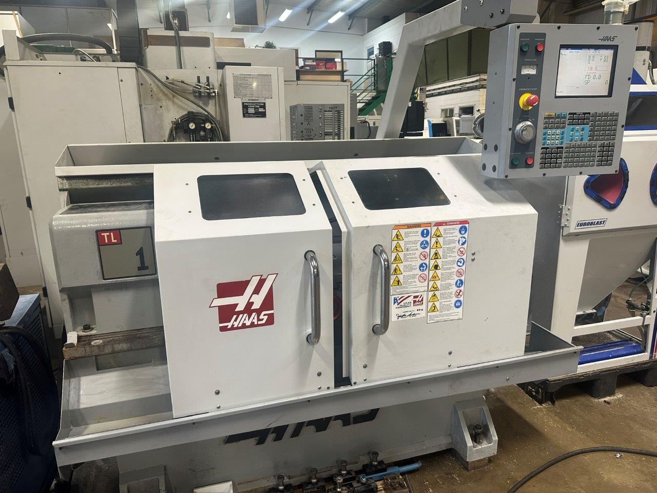 Lathes (CNC and Manual)/Used Haas TL1CE CNC/Manual Toolroom Lathe (4905)