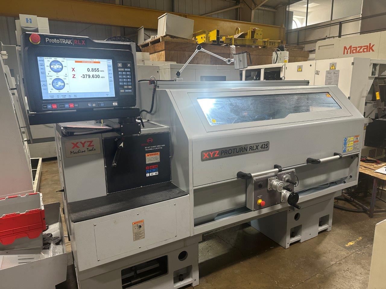 Lathes/Used XYZ Proturn RLX425 X 1.25 Lathe (4914)