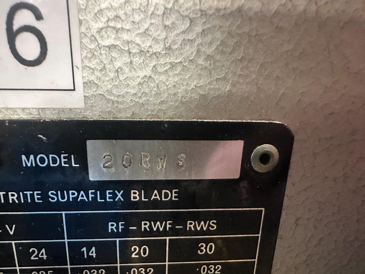 Vertical Bandsaws/Used Startrite 30RWS Vertical Bandsaw (4896)