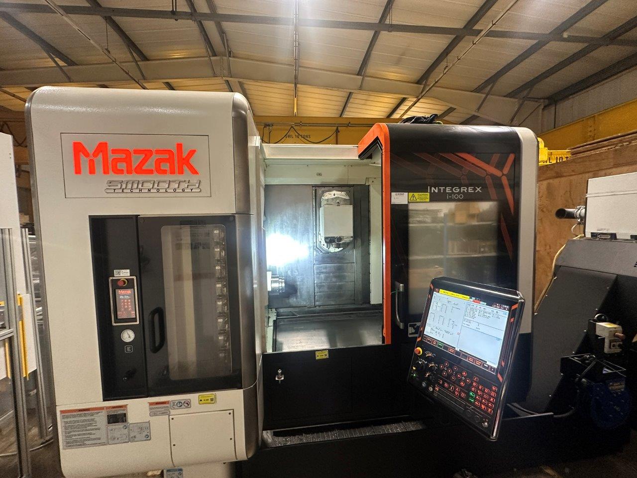 CNC Lathes/Used Mazak Integrex i100 x 520mm bed (4670)