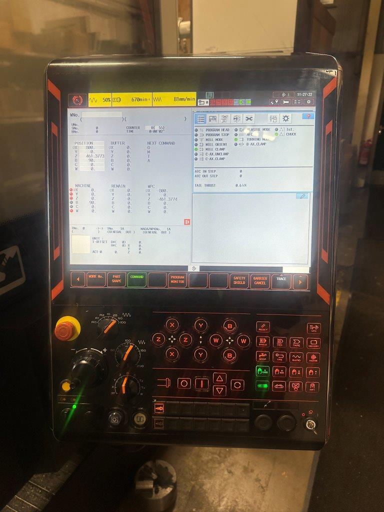 CNC Lathes/Used Mazak Integrex i100 x 520mm bed (4670)