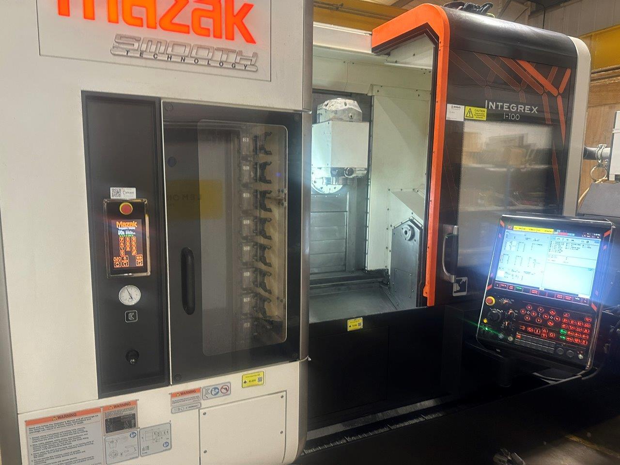 CNC Lathes/Used Mazak Integrex i100 x 520mm bed (4670)