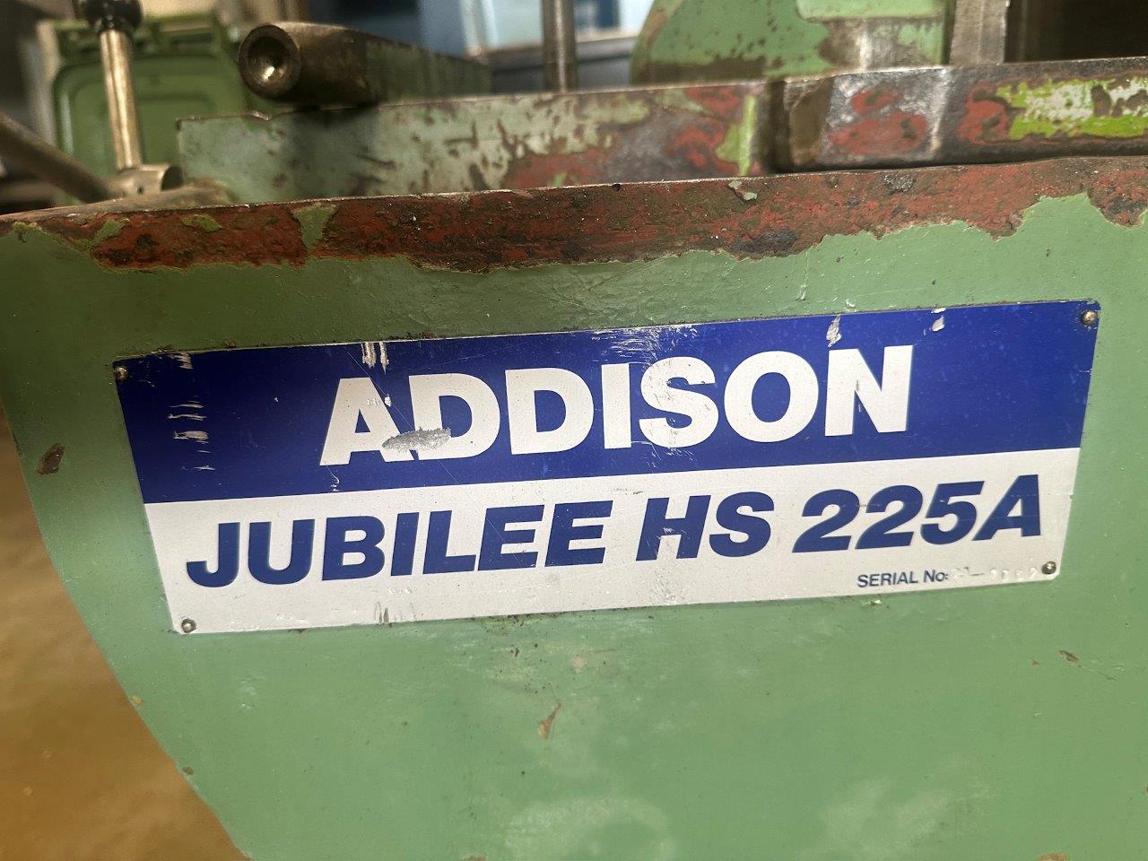 Saws/Used Addison Jubilee HS225A Power Hacksaw (4815)