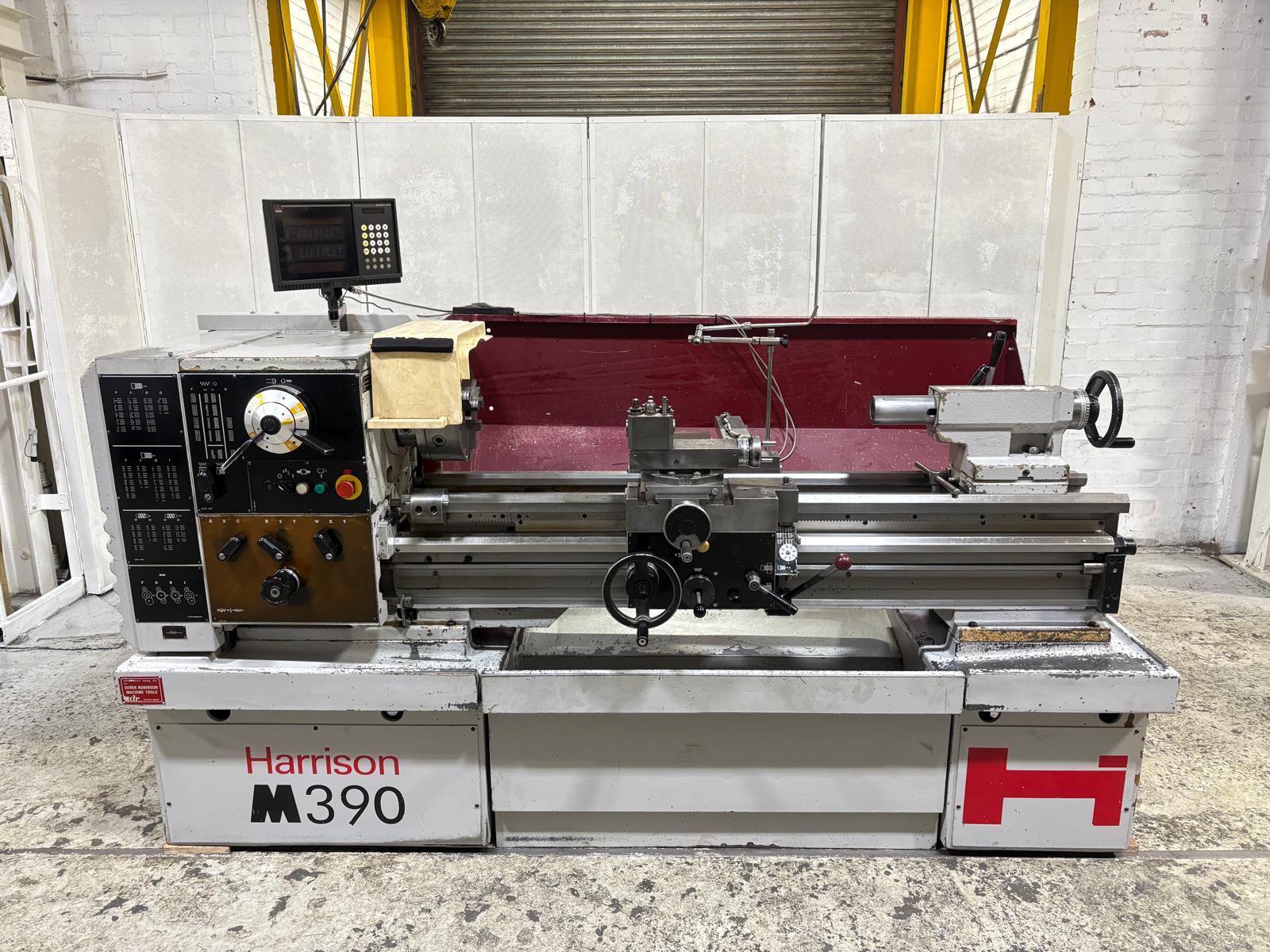Lathes/Harrison M390 Gap Bed Centre Lathe