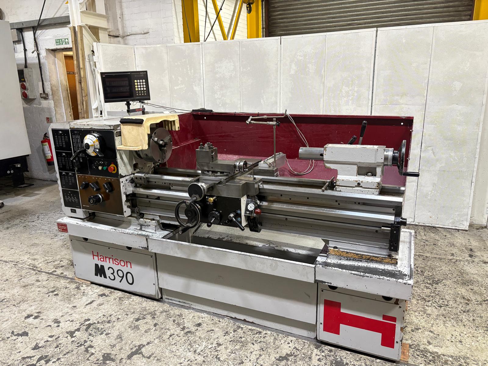 Lathes/Harrison M390 Gap Bed Centre Lathe